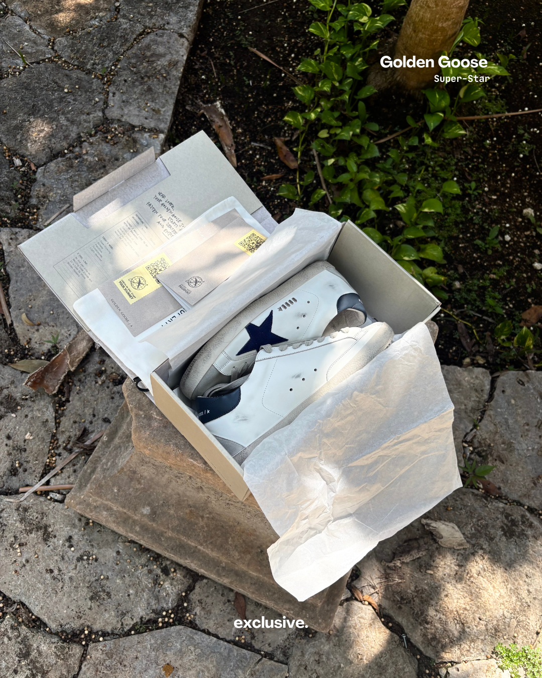 Golden Goose Super-Star blue navy