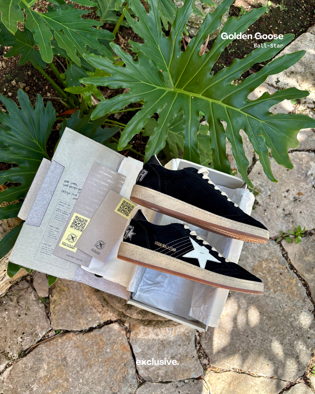 Golden Goose Ball-Star High-Top Black
