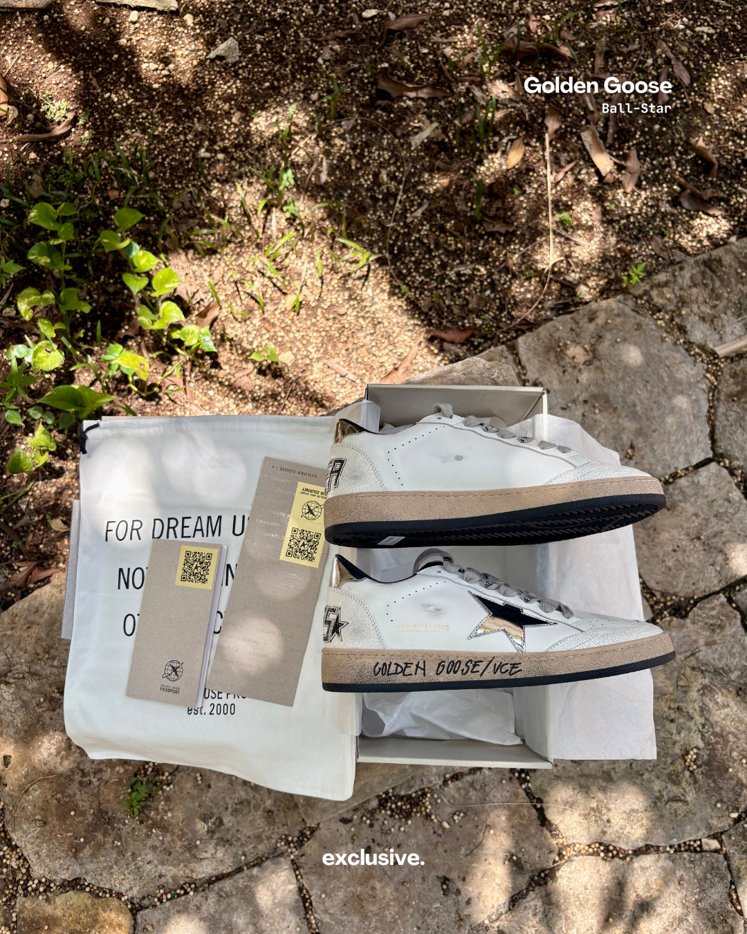 Golden Goose Ball-Star Silver