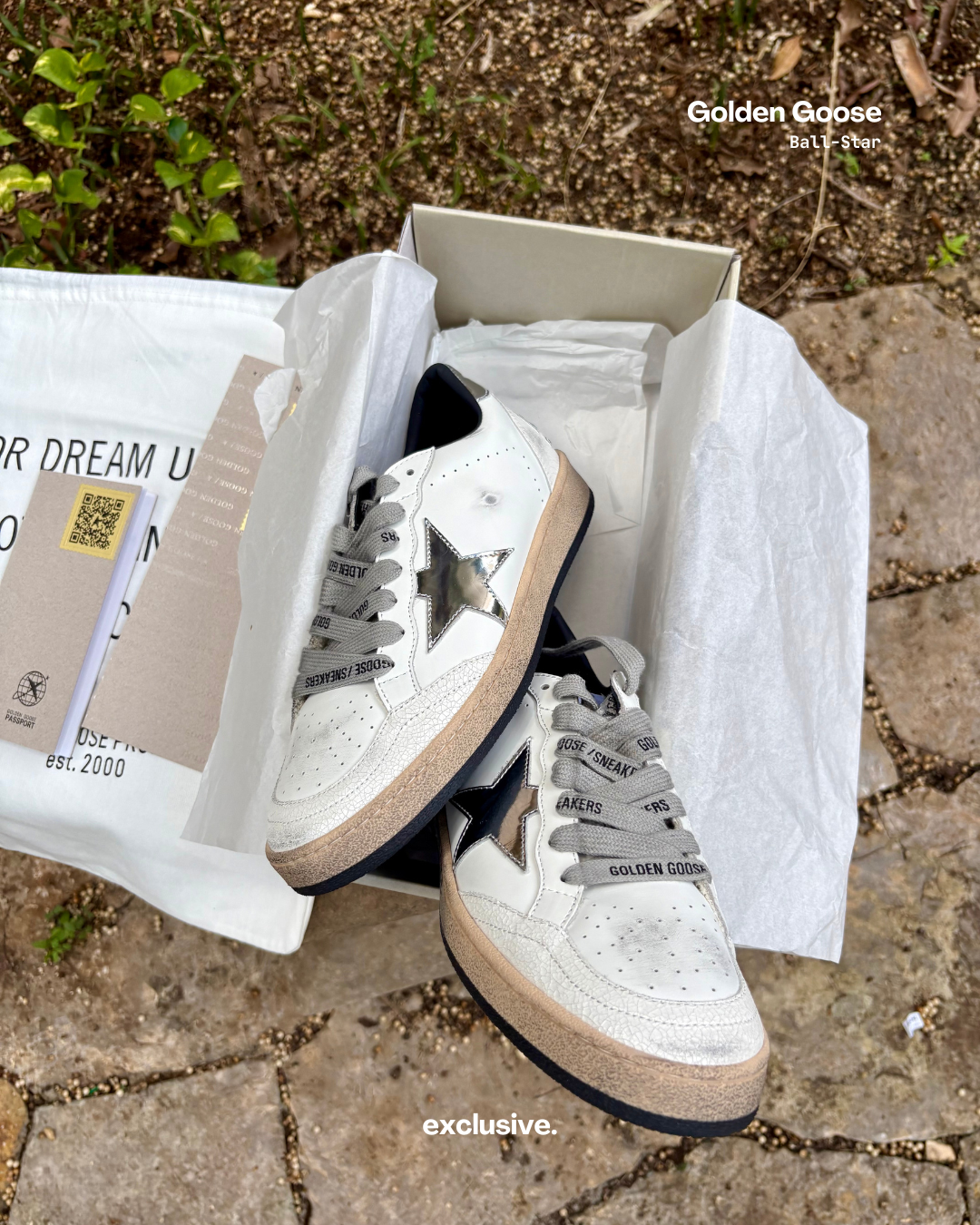 Golden Goose Ball-Star Silver