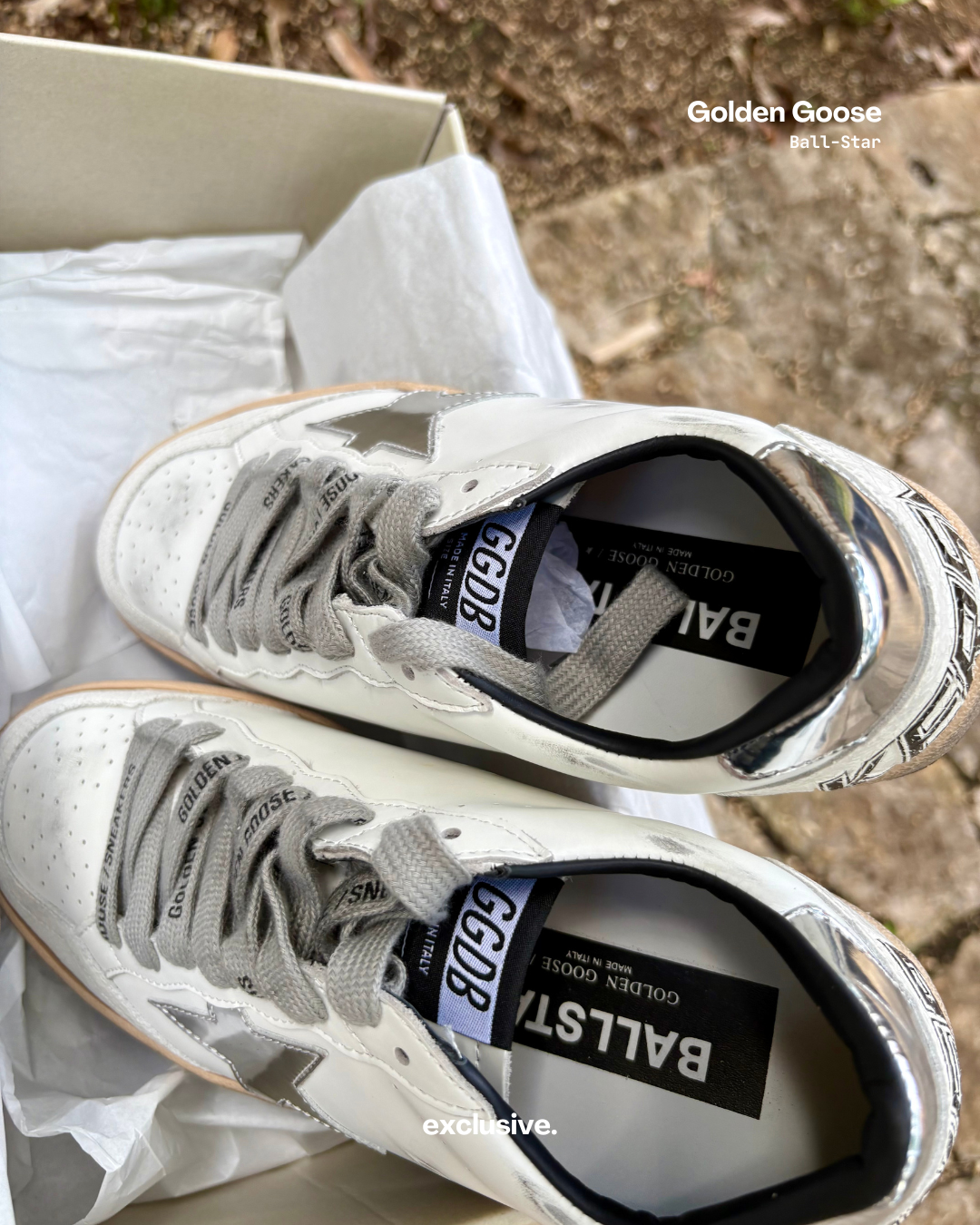 Golden Goose Ball-Star Silver