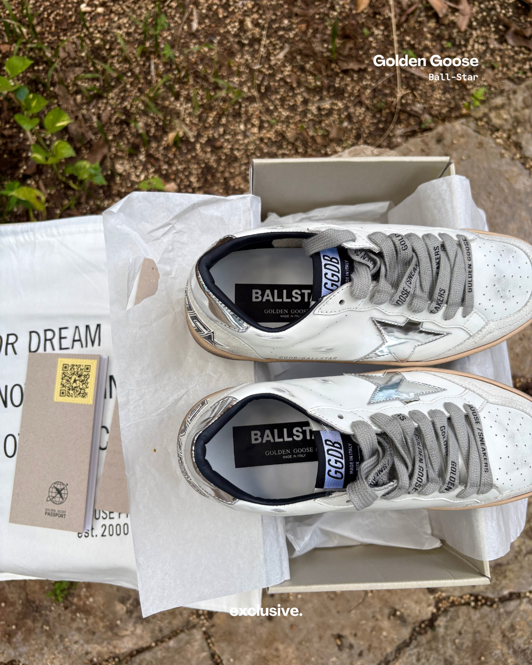 Golden Goose Ball-Star Silver