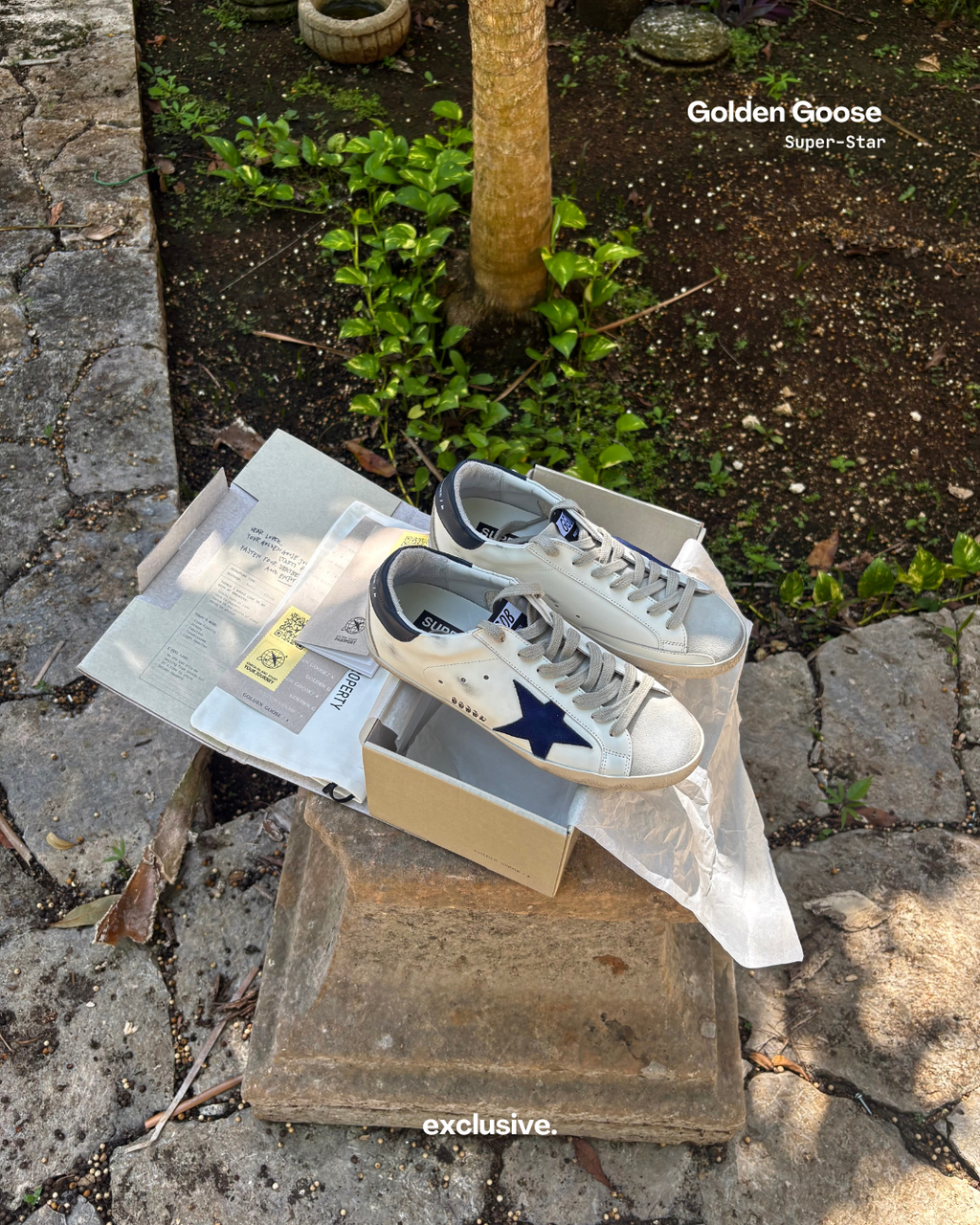 Golden Goose Super-Star blue navy