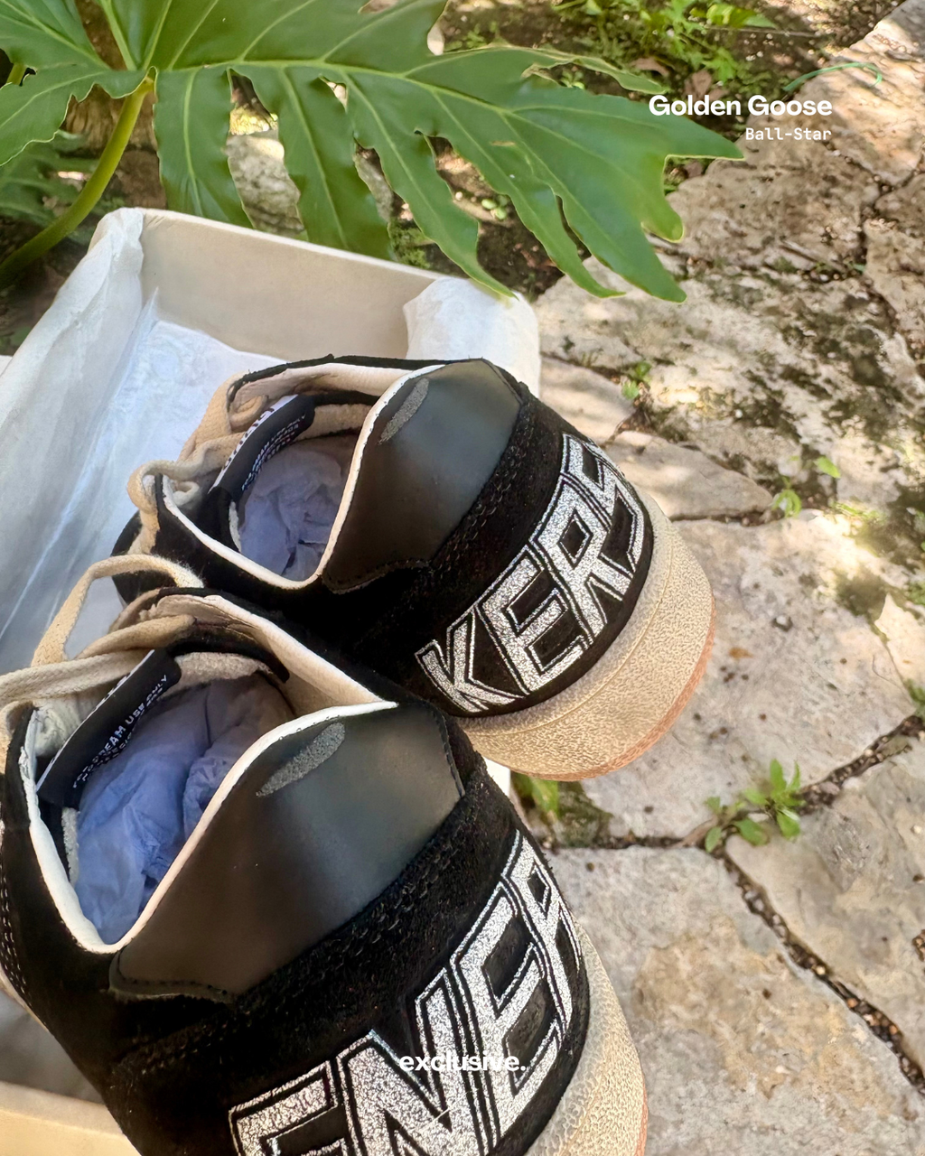 Golden Goose Ball-Star High-Top Black