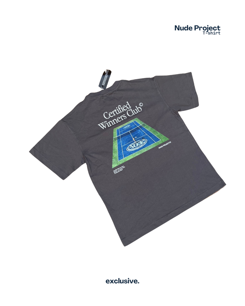 Nude Project Tenis Grey T-shirt