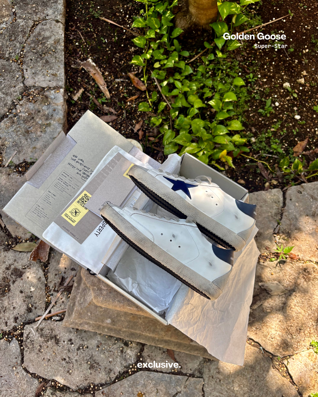 Golden Goose Super-Star blue navy