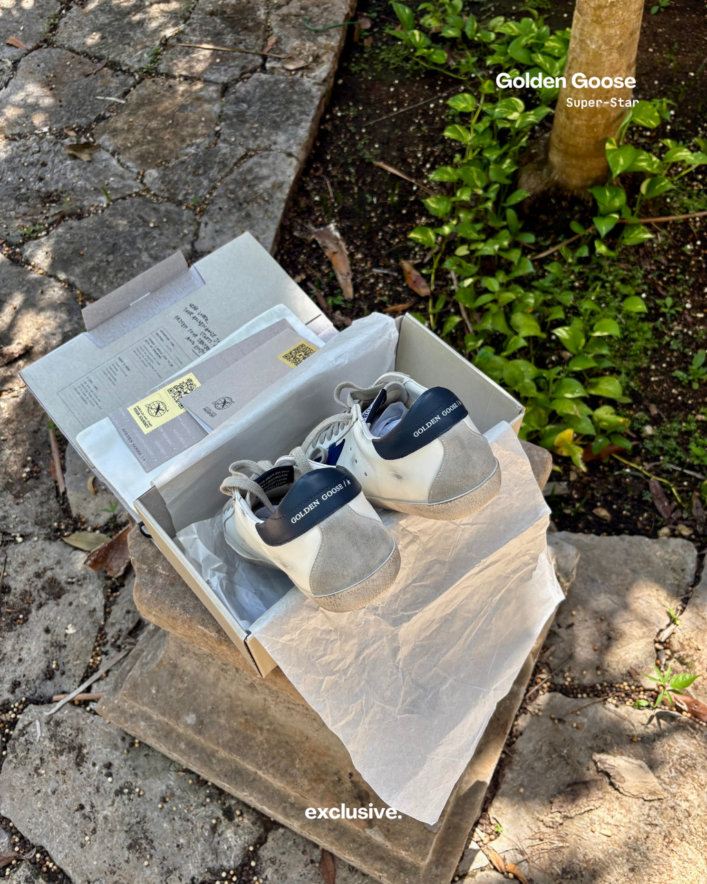 Golden Goose Super-Star blue navy