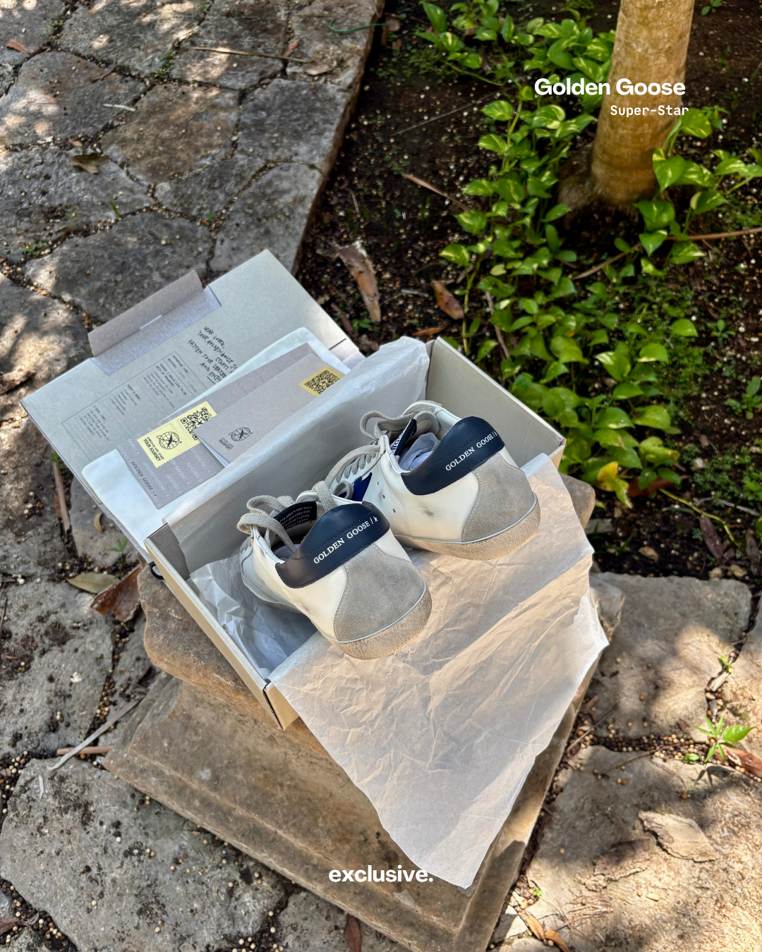 Golden Goose Super-Star blue navy