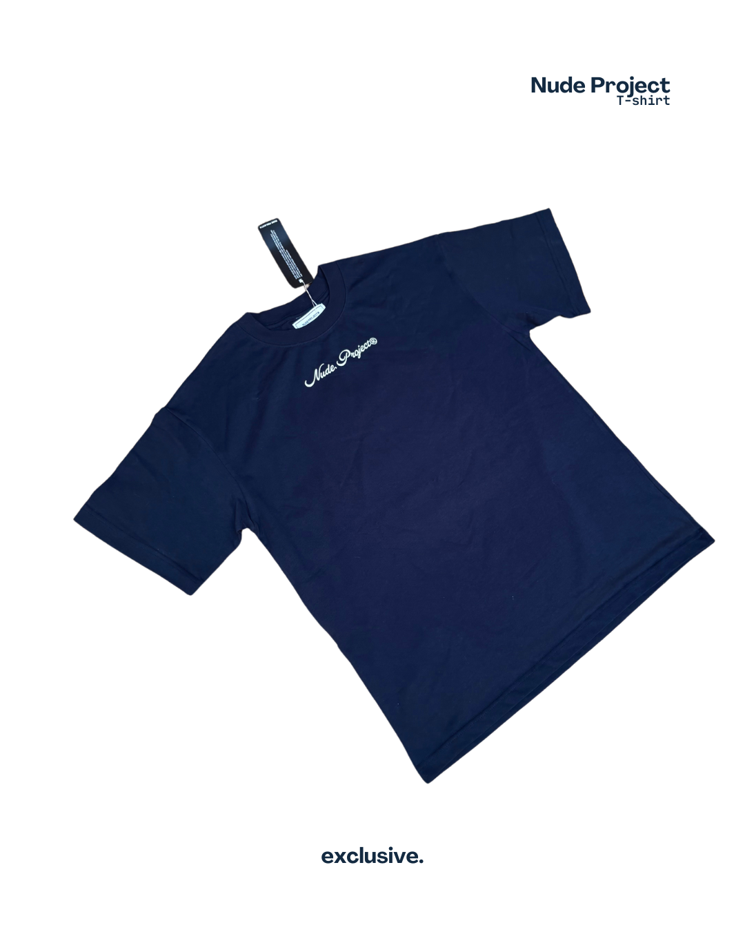 Nude Project Peach Navy T-shirt