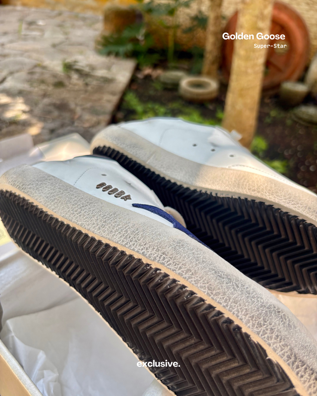 Golden Goose Super-Star blue navy