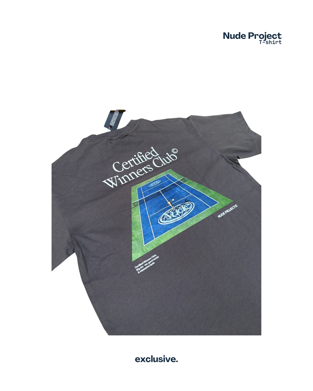 Nude Project Tenis Grey T-shirt