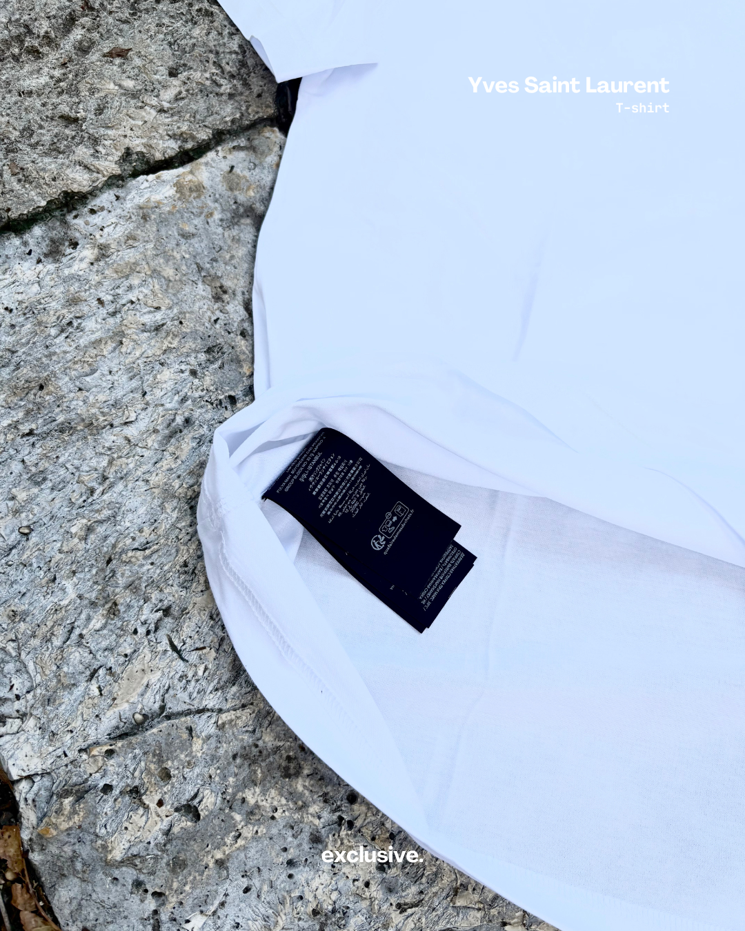 Yves Saint Laurent Signature T-Shirt